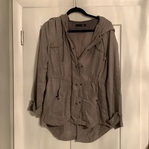 Like new Max Jeans lightweight gray jacket